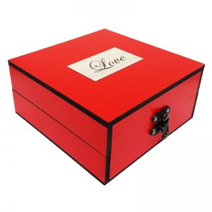جعبه هدیه چوبی کادویی آیهان باکس مدل 42