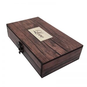 جعبه هدیه چوبی کادویی آیهان باکس مدل 64