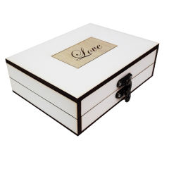 جعبه هدیه چوبی کادویی آیهان باکس مدل 54